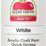 Apple Barrel Acrylic Paint in Assorted Colors (8 Ounce), 20403 White