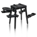 PLKO Adjustable Bench for Adult Couples, Heavy Duty Chair Bed with Padded Faux Leather,Steel Frame,Ideal for Living Room, Bedroom or Outdoors