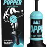 Ball Popper – Reinforced Tee Ball Popper, Durable Design, No Battery – Pop Up Baseball Trainer for Timing & Accuracy Batting Practice (to Be Used with Practice Wiffle Balls, Balls Not Included)